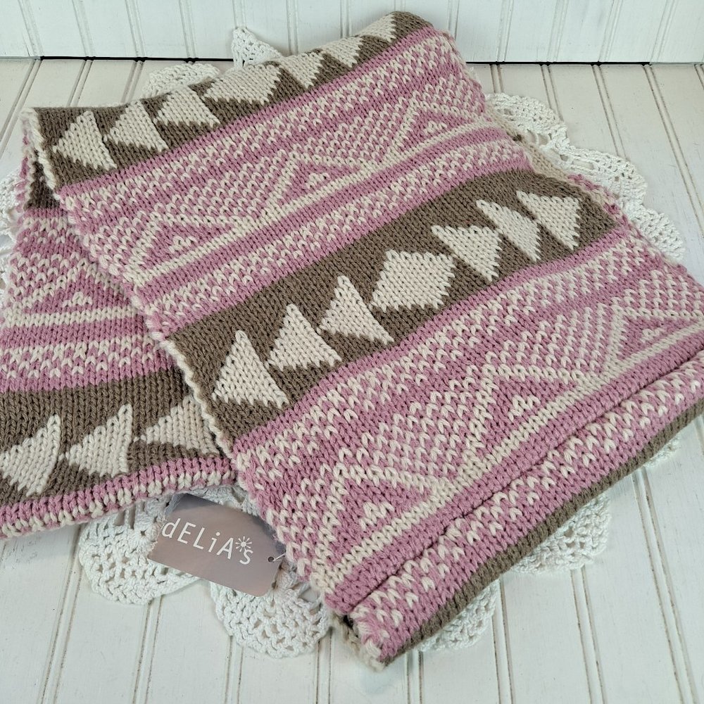NWT Delia's Aztec Infinity Scarf